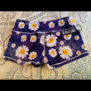 Savage Barbell booty shorts
